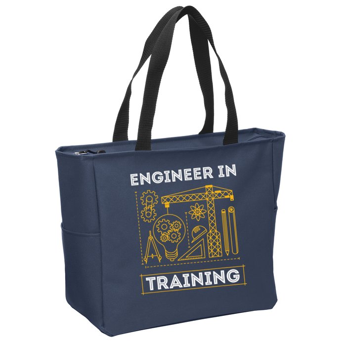 Engineer In Training Future Engineer Holding Engineering Zip Tote Bag