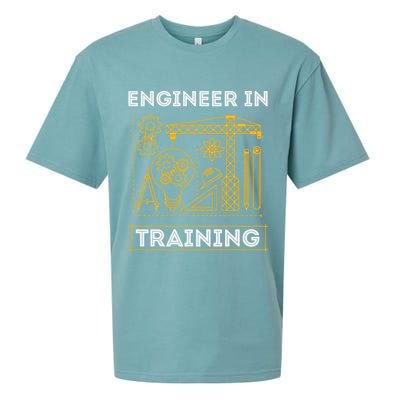 Engineer In Training Future Engineer Holding Engineering Sueded Cloud Jersey T-Shirt