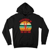 Everybody In The Hot Tub Funny Crawfish Hoodie