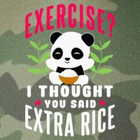 Exercise I Thought You Said Extra Rice Legacy Tie Dye Trucker Hat