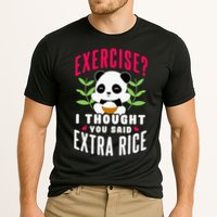 Exercise I Thought You Said Extra Rice Performance Shirt