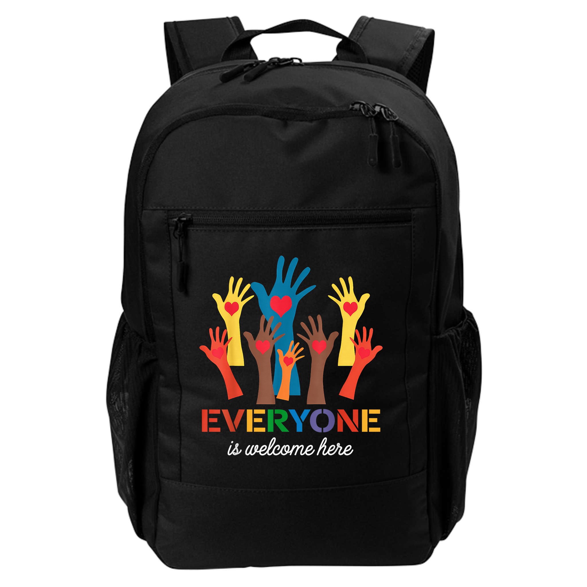 Everyone Is Welcome Here Idaho Teacher Backpack