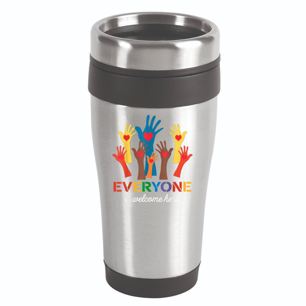 Everyone Is Welcome Here Idaho Teacher 16oz Travel Tumbler