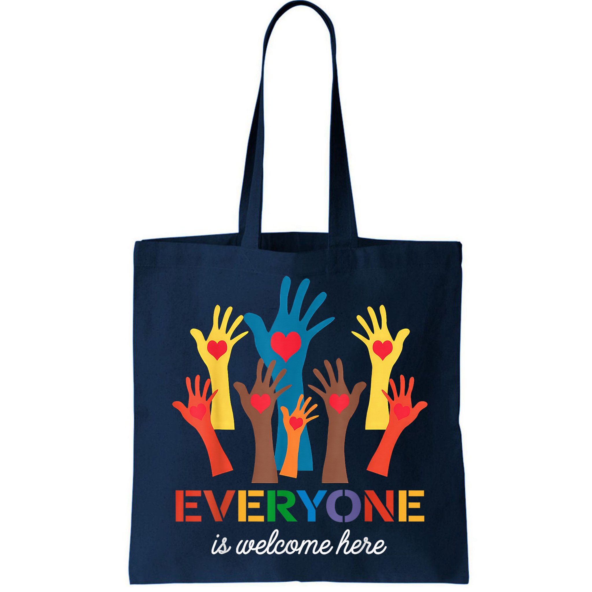 Everyone Is Welcome Here Idaho Teacher Bag