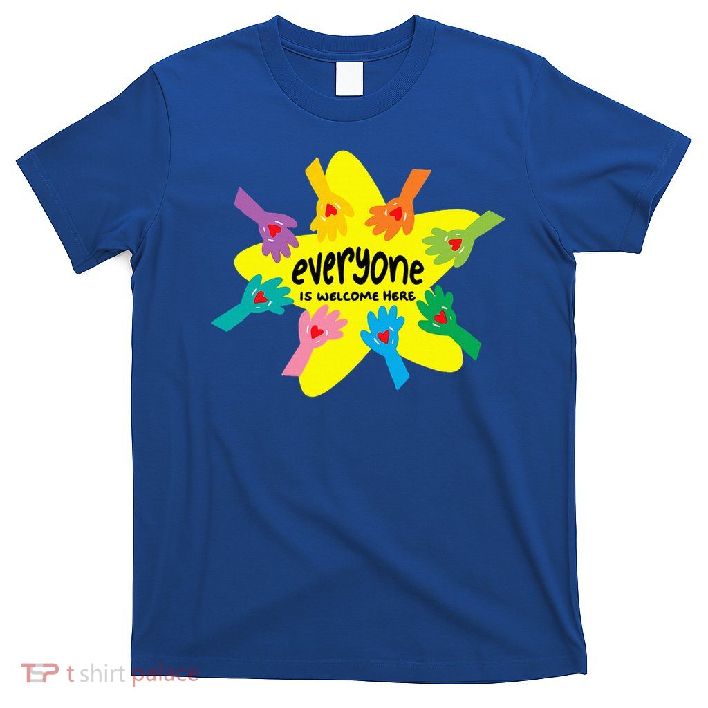 Everyone Is Welcome Here Idaho Teacher  T-Shirt