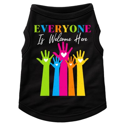 Everyone Is Welcome Here Idaho Teacher  Doggie Tank