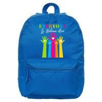 Everyone Is Welcome Here Idaho Teacher  16 in Basic Backpack