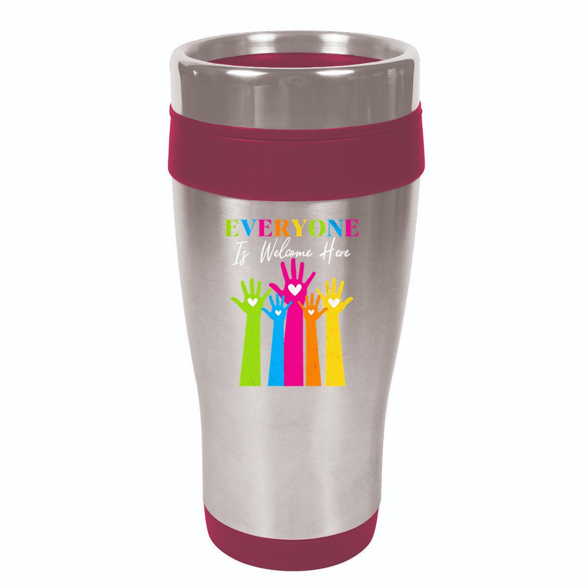 Everyone Is Welcome Here Idaho Teacher  16oz Travel Tumbler