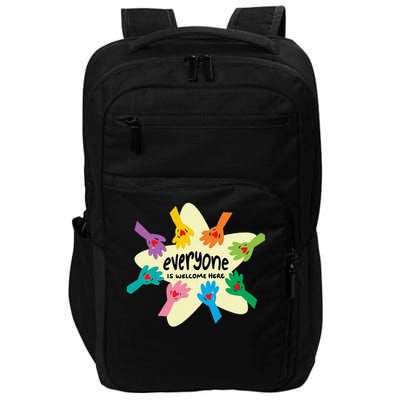 Everyone Is Welcome Here Idaho Teacher For Everyone Impact Tech Backpack
