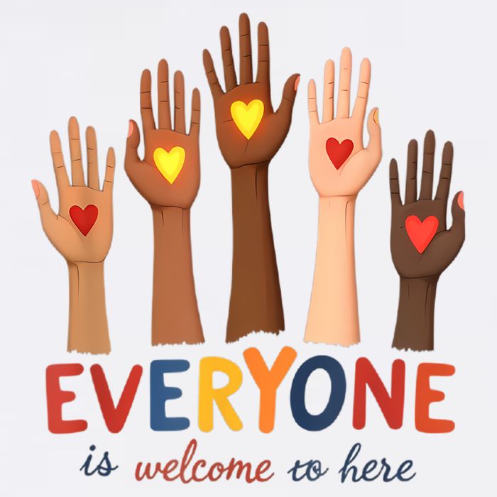 Everyone Is Welcome Here Idaho Teacher Belongs Educator Poster