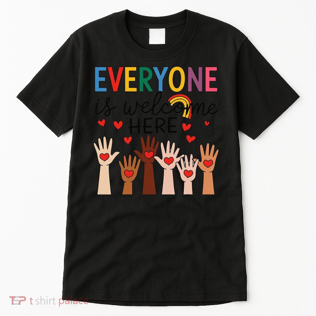 Everyone Is Welcome Here Idaho Teacher Support March24 Now Tall T-Shirt