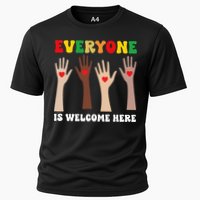 everyone is welcome here idaho teacher diversity unity  Cooling Performance Crew T-Shirt