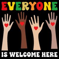 everyone is welcome here idaho teacher diversity unity  Backpack