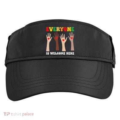 everyone is welcome here idaho teacher diversity unity  Adult Drive Performance Visor