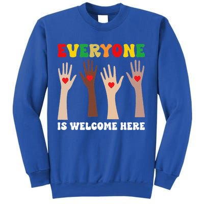 everyone is welcome here idaho teacher diversity unity  Sweatshirt
