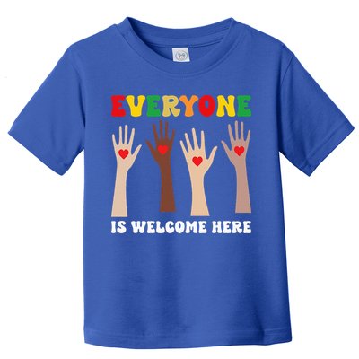 everyone is welcome here idaho teacher diversity unity  Toddler T-Shirt