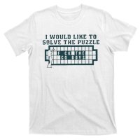 Eagles I Would Like To Solve The Puzzle Fuck The Cowboys T-Shirt