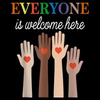 Everyone Is Welcome Here Idaho Cooling Performance Crew T-Shirt