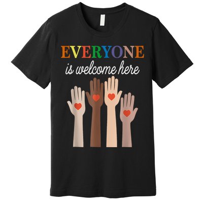 Everyone Is Welcome Here Idaho Premium T-Shirt