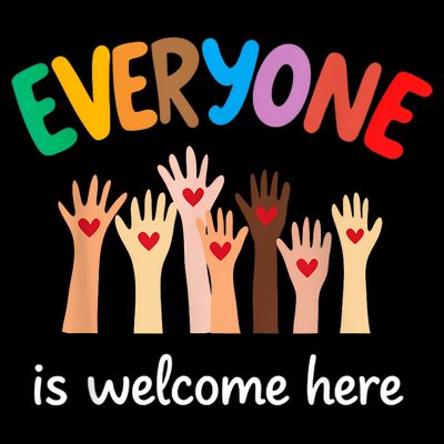 Everyone Is Welcome Here Idaho Teacher T-Shirt