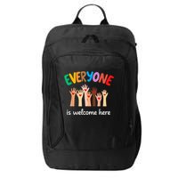 Everyone Is Welcome Here Idaho Teacher City Backpack