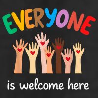 Everyone Is Welcome Here Idaho Teacher 11oz C Handle Ceramic Mug