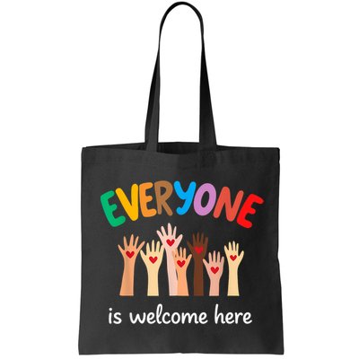 Everyone Is Welcome Here Idaho Teacher Bag