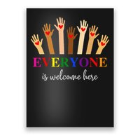 Everyone Is Welcome Here Idaho Teacher Inclusion Equality Poster