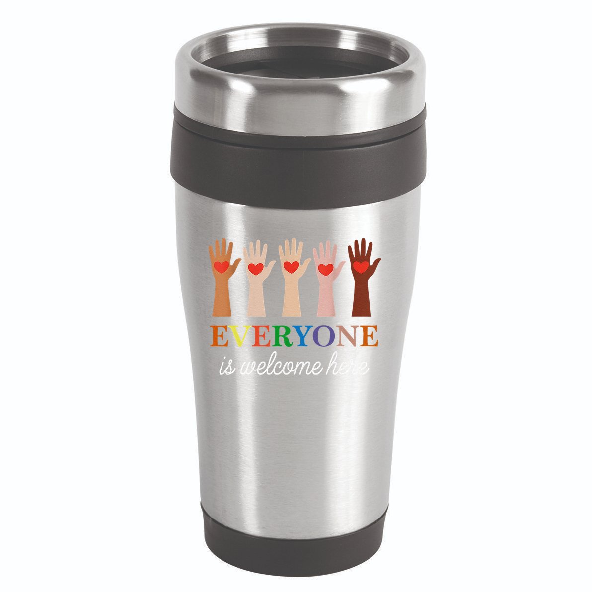 Everyone Is Welcome Here Idaho Teacher 16oz Travel Tumbler