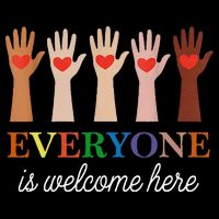 Everyone Is Welcome Here Idaho Teacher Poster