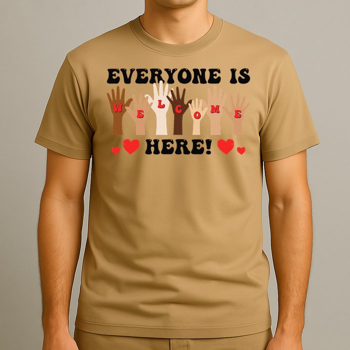 Everyone Is Welcome Here  Equality  Inclusion Statement T-Shirt