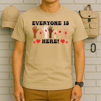 Everyone Is Welcome Here  Equality  Inclusion Statement T-Shirt