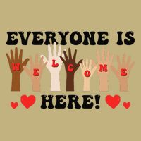 Everyone Is Welcome Here  Equality  Inclusion Statement T-Shirt