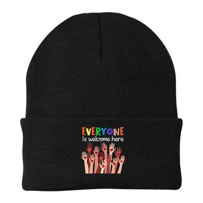 Everyone Is Welcome Here Idaho Teacher Women Beanie