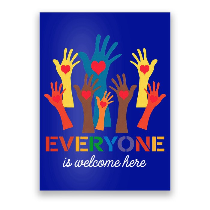 Everyone Is Welcome Here Idaho Teacher  Poster