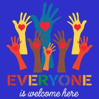 Everyone Is Welcome Here Idaho Teacher  Poster
