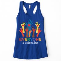 Everyone Is Welcome Here Idaho Teacher  Womens Tank Top