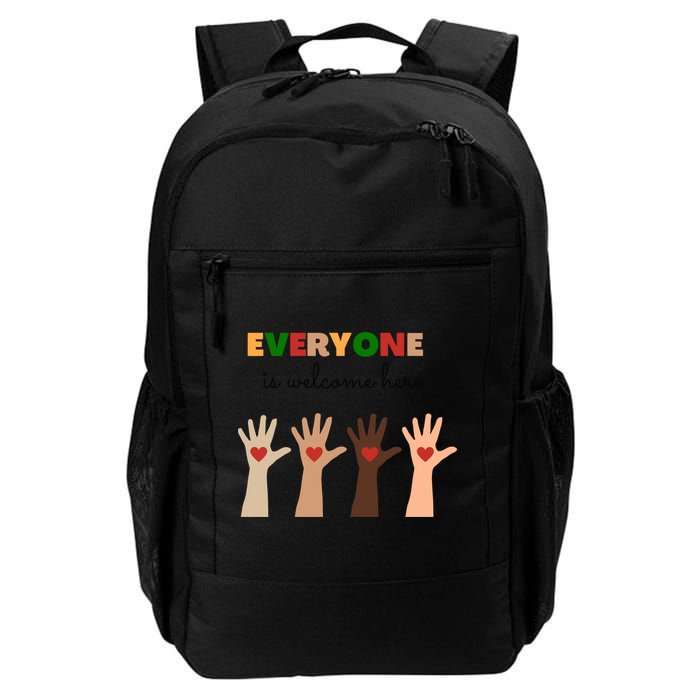 Everyone Is Welcome Here Equality Kindness Inspirational  Backpack