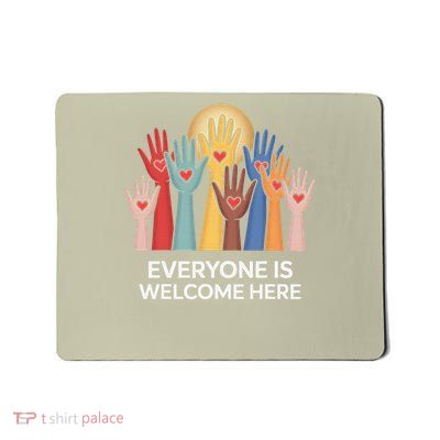 Everyone Is Welcome Here Idaho Teacher Inclusivity Mousepad
