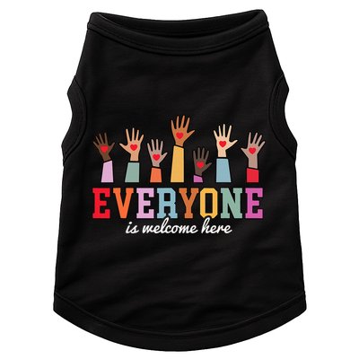 Everyone Is Welcome Here Idaho Teacher  Doggie Tank