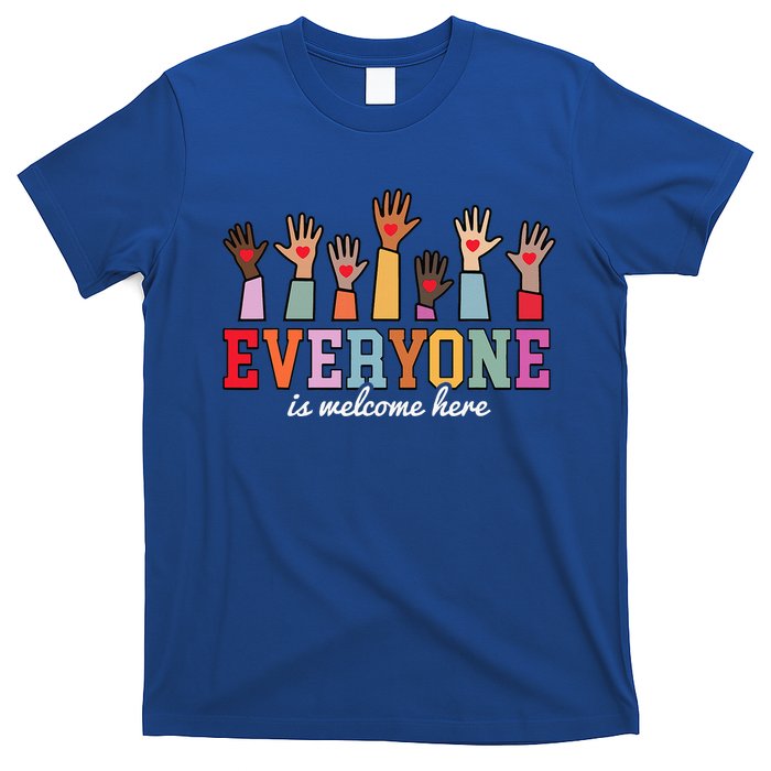 Everyone Is Welcome Here Idaho Teacher  T-Shirt