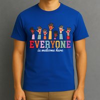 Everyone Is Welcome Here Idaho Teacher  T-Shirt
