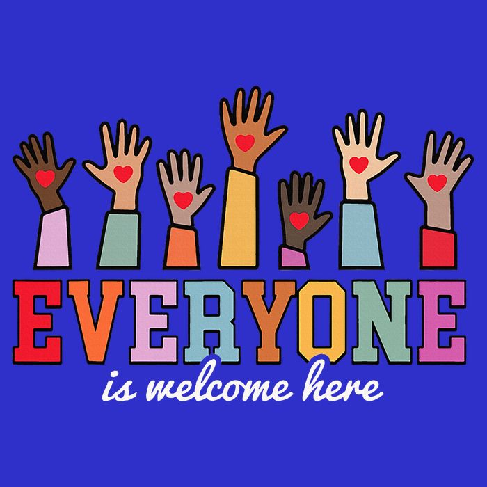 Everyone Is Welcome Here Idaho Teacher  Poster