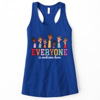Everyone Is Welcome Here Idaho Teacher  Womens Tank Top