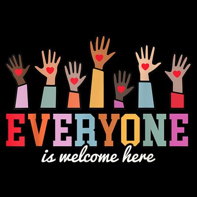 Everyone Is Welcome Here Idaho Teacher T-Shirt