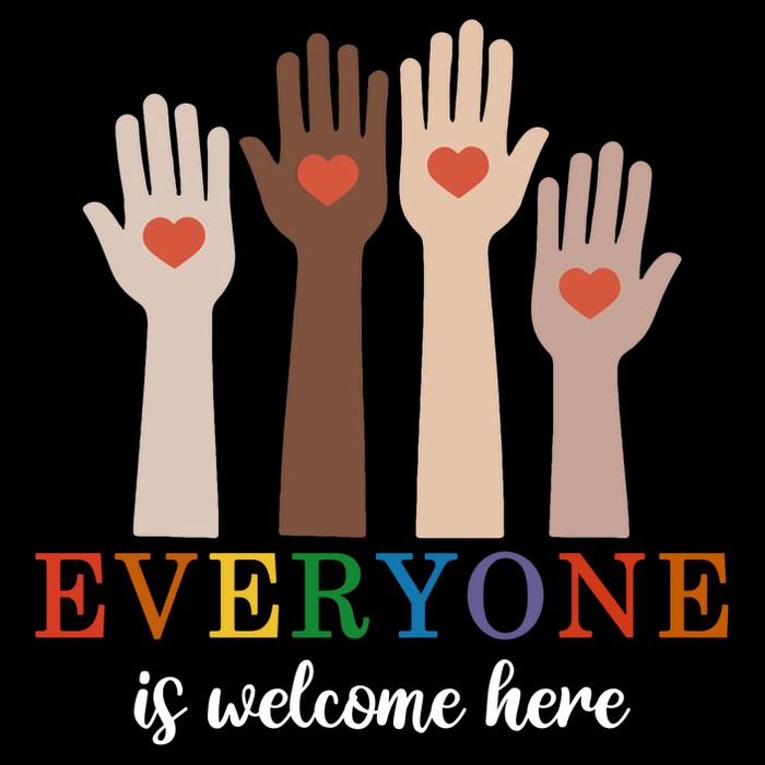 Everyone Is Welcome Here Idaho Teacher T-Shirt