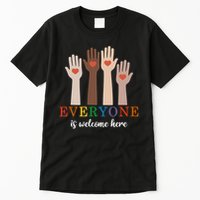 Everyone Is Welcome Here Idaho Teacher Tall T-Shirt