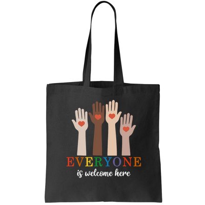 Everyone Is Welcome Here Idaho Teacher Bag