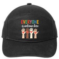 Everyone Is Welcome Here 7-Panel Snapback Hat