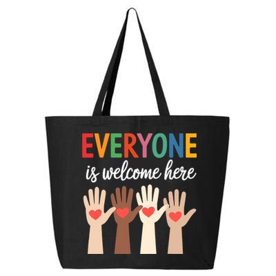 Everyone Is Welcome Here 25L Jumbo Tote